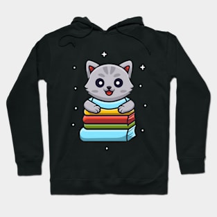 cat reader Hoodie